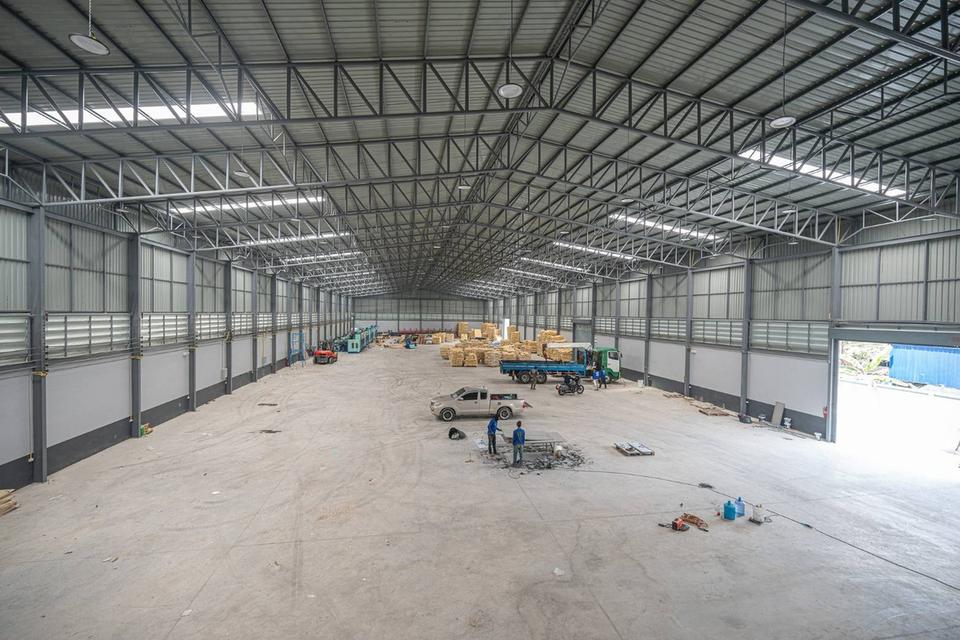 มีที่ดินพร้อมสร้างโรงงานสำเร็จรูปมือหนึ่ง ตามแบบที่ต้องการ ขอใบรง.4ให้ฟรี จ.สมุทรสาคร ซอยพันธุวงษ์ ซอยบางปลา ขนาด200ตรว-6ไร่ 7