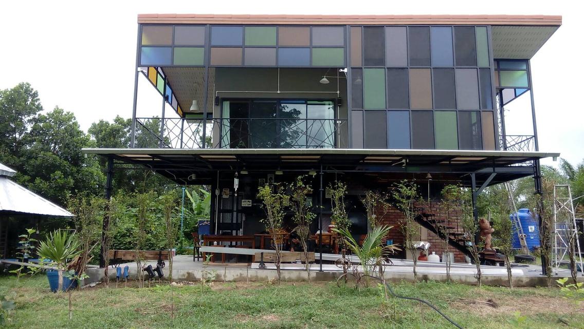 บ้านสวนที่ดินติดคลอง 7