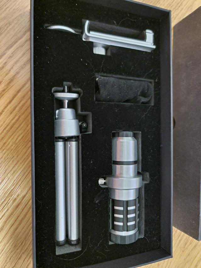 เลนส์ซูมพร้อมขาตั้ง อุปกรณ์เสริมมือถือ เพื่อสนุกกับการถ่ายรูป ถ่ายคลิปวิดีโอ 1200 บาท 5