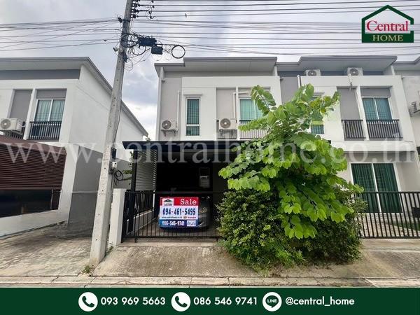 ทาวน์โฮม ฟอร์เร่ ลำลูกกา คลอง 5 หลังมุม หน้าบ้านไม่ชนกับหลังอื่น 1