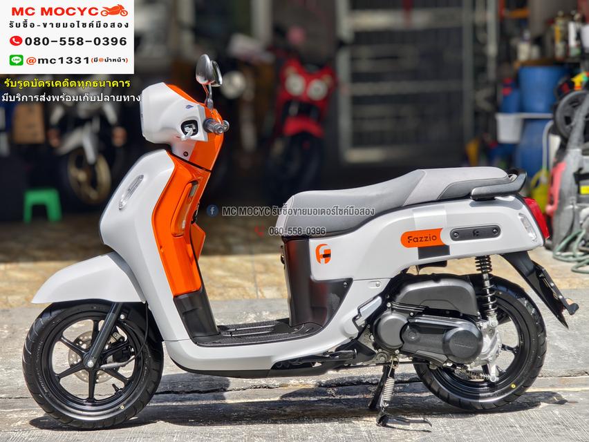 Fazzio 125 2023 วิ่ง600โล รุ่นTopกุญแจรีโมท  มีระบบYconnect NO1151 5