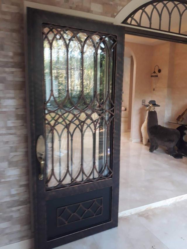 ประตูเหล็ก บานเดี่ยว ขนาด80x220cm รุ่นwave classic ในชุดประกอบด้วยอุปกรณ์ล็อคมือจับสามารถติดตั้งได้ทันที รวดเร็วฉับไว บริการส่งฟรี รูปที่ 6