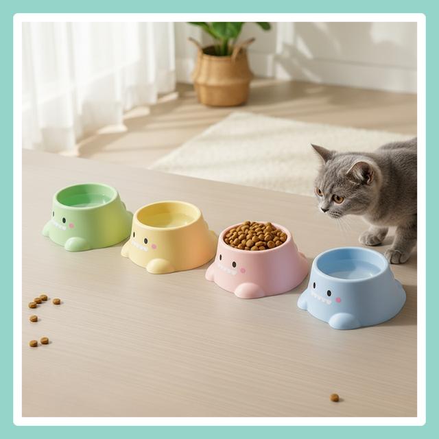 ชามใส่อาหารและน้ำดื่มสัตว์เลี้ยง