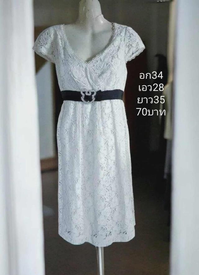 เสื้อผ้ามือสอง ชุดเดรส จั้ม 8