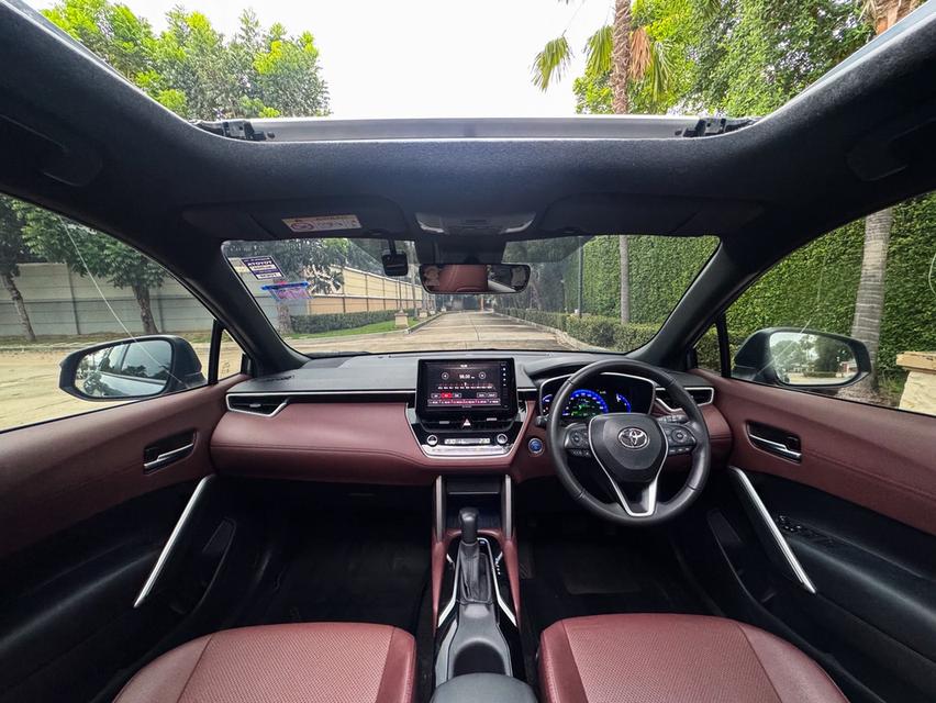 รหัสรถ AVA4185 💚 TOYOTA COROLLA CROSS 1.8 HYBRID PREMIUM SAFETY รุ่น Top มี Sunroof ปี 2020 9