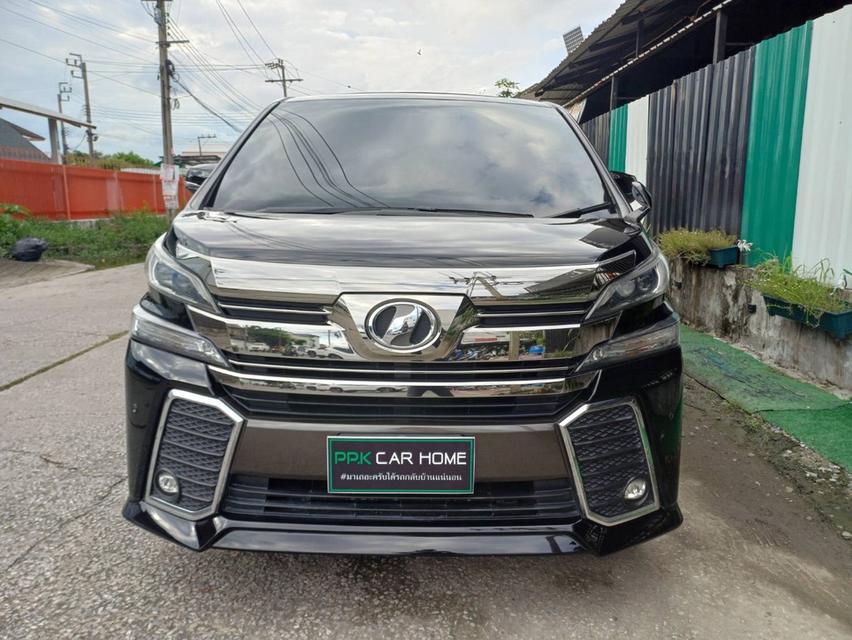 ปี2016 VELLFIRE ZG BLACK NIGHT AUTO TOP เบนซิน