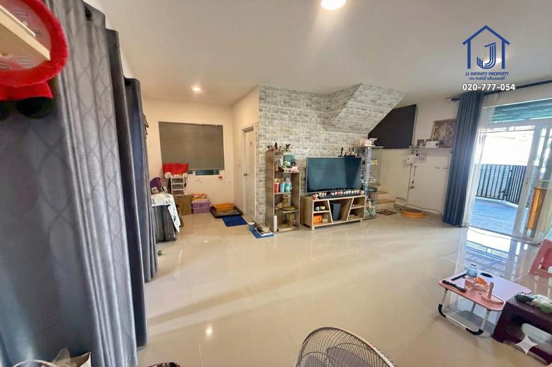 ขายทาวน์โฮม 2 ชั้น คาซ่า ซิตี้ วัชรพล-เพิ่มสิน หลังริม ใกล้ทางด่วนฉลองรัช รถไฟฟ้าสายสีเขียว 5