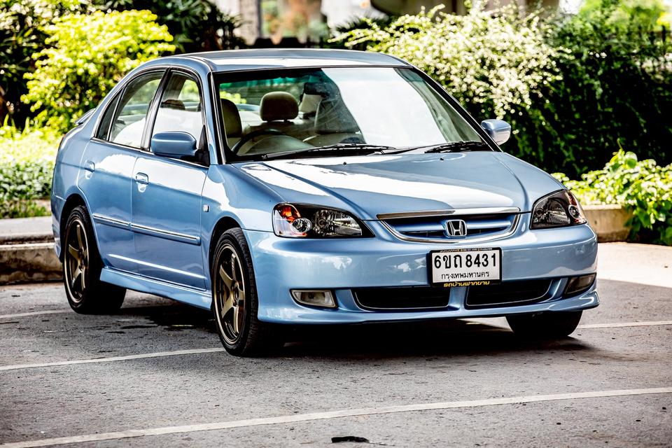 Honda Civic Dm 1.7 สีฟ้า เดิมสวย หายาก ปี 2004  3