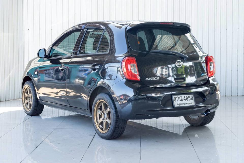 NISSAN MARCH 1.2 E เกียร์ MT ปี 2018 สีดำ โฉม ปี10-ปัจจุบัน รูปที่ 8
