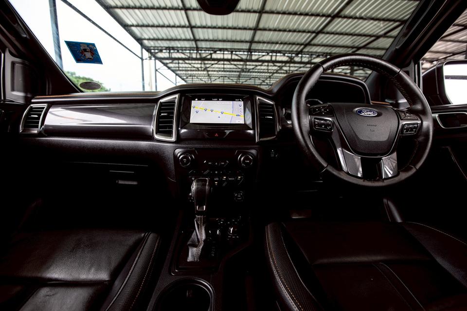 Ford Ranger Wildtrak 2.0 Bi-Turbo 4X4 Auto ปี2019 สีเทา มือเดียวป้ายแดง 11