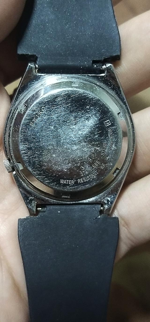 seiko5 sports automatic หน้าสปอร์ตหน้าดำทรงเหลี่ยม-สายยาง รูปย่อยที่ 3