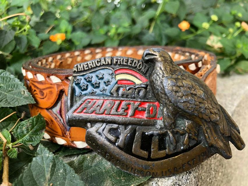 หัวเข็มขัด HARLEY-DAVIDSON  (พร้อมสาย) รูปที่ 2