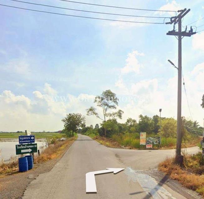 ที่ดินถมแล้ว คลอง 23 ใกล้อบต.ศีรษะกระบือ ถ.รังสิต-นครนายก องครักษ์ นครนายก 11