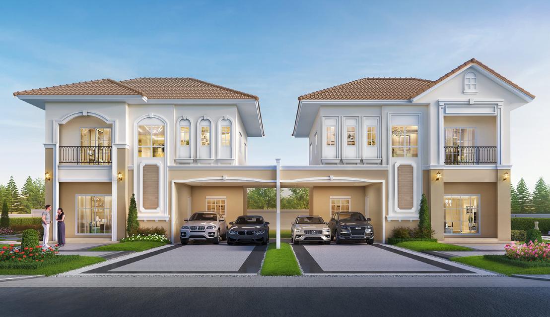 บ้านเดี่ยว บ้านแฝด โครงการแลนซิโอ คริป รัตนาธิเบศร์-ท่าอิฐ 2 2