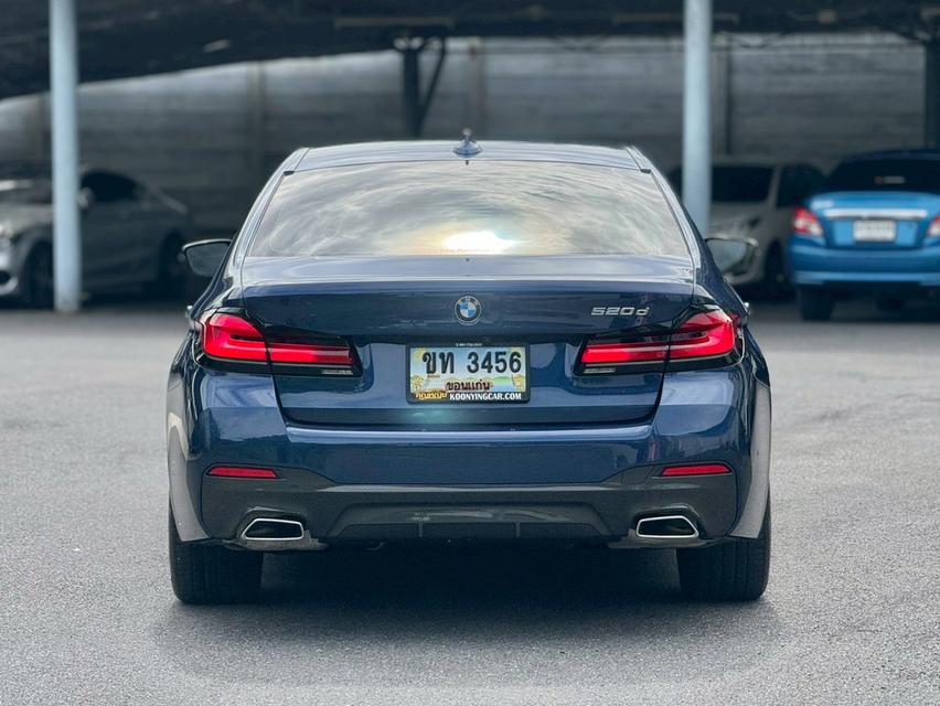 ปี 2021 BMW 520d M sport G30 LCI เลขไมล์ 18,xxx km.