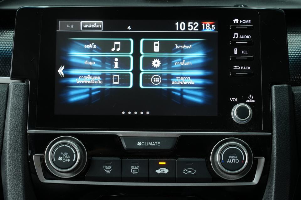2019 HONDA CIVIC FC 1.8 EL i-VTEC สีขาว เลขไมล์แท้ 112485 กม. 12