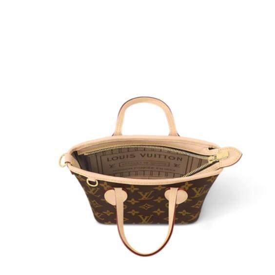 กระเป๋า LOUIS VUITTON MONOGRAM NEVERFULL BB (BEIGE) งาน HIGH MIRROR WARRANTY100%