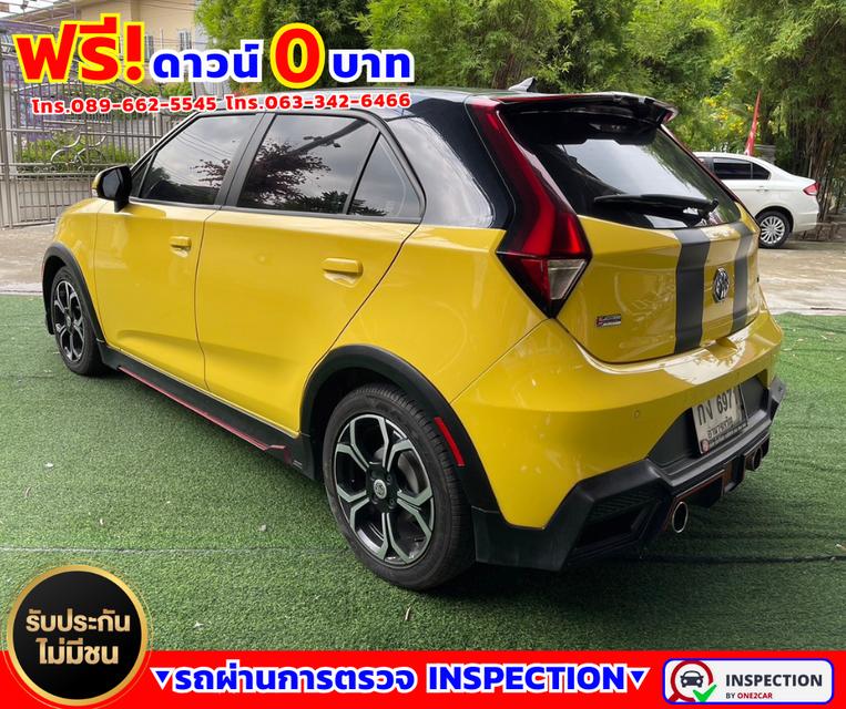 🌟ปี2022 MG MG3 1.5  X มีซันรูฟ 🌟ไมล์แท้ 8,xxx กม. 🌟มีรับประกันศูนย์ถึง 2025 6