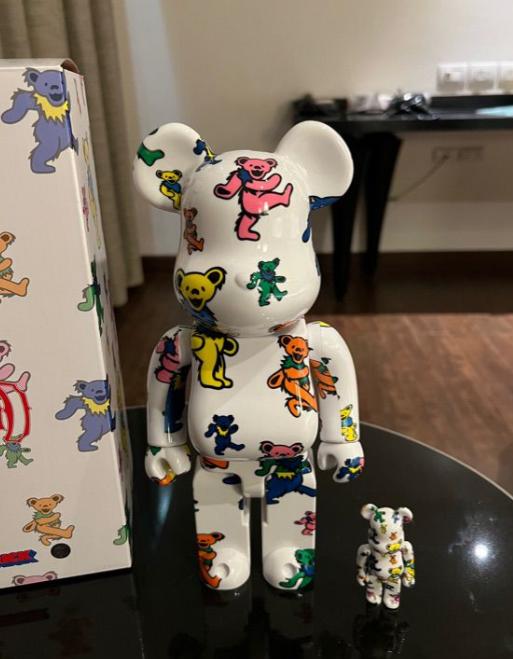 Bearbrick Greatful Dead (Dancing Bear)  3