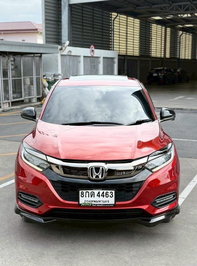 HONDA HRV 1.8RS TOP 2019 สีแดง MINOR CHANGE มือเดียวป้ายแดง