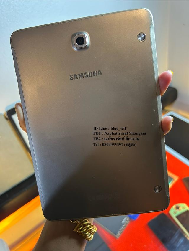 Samsung Tab S2 จอ8นิ้ว ใส่ซิมโทรได้ 4G สภาพสวยโหลดแอพได้ ใช้งานปกติ