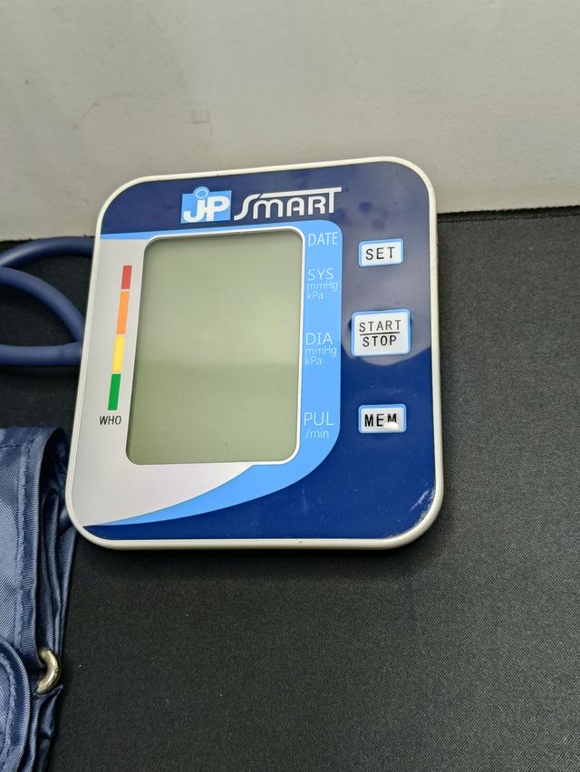 เครื่องวัด ดิจิทัล JP SMART หน้าจอใหญ่ พร้อมผ้าพันแขน สภาพดีพร้อมใช้งาน เสียงภาษาไทย รูปที่ 9