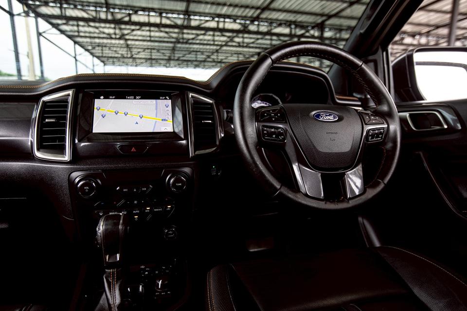 Ford Ranger Wildtrak 2.0 Bi-Turbo 4X4 Auto ปี2019 สีเทา มือเดียวป้ายแดง 12
