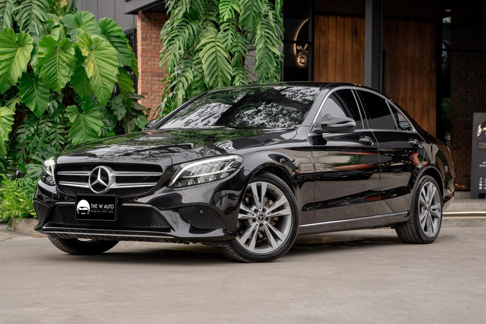 Mercedes-Benz C220d Avantgarde ปี 2019 ⭐️เข้าใหม่วันนี้! 𝐁𝐞𝐧𝐳 𝐂𝟐𝟮𝟎𝐝 ดีเซล วิ่งน้อย 57,xxx km. เท่านั้นน 👍🏼 1