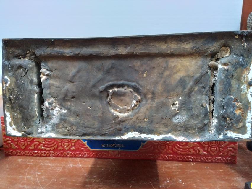 พระไพรีพินาศรมดำหน้าตัก5นิ้วสูง17นิ้วออกวัดบวรนิเวศฯ 3