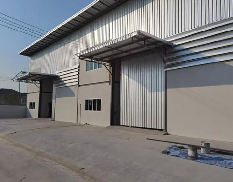 ให้เช่าโกดัง พร้อมสำนักงาน 2 ชั้น สภาพใหม่ ซอยเทศบาลบางปู 97 ถนนบางพลี ตำหรุ 6