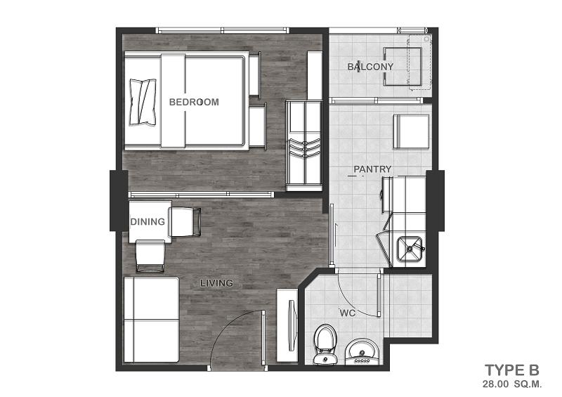 ขายคอนโด ดิ เอ็กเซล คูคต (The Excel Khukhot) ใกล้ BTS คูคต 2