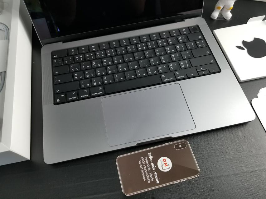 รูป ขาย/แลก MacBookPro (2021) 14" M1Pro Ram16 SSD 512 Space Gray ศูนย์ไทย สภาพเอี่ยมๆ เพียง 69,900 บาท  3