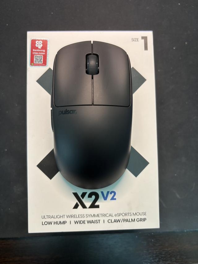 🔥 ปล่อยเมาส์เทพ! Pulsar X2 V2 Mini Black - สภาพมือหนึ่ง ประกันยาวๆ! 3