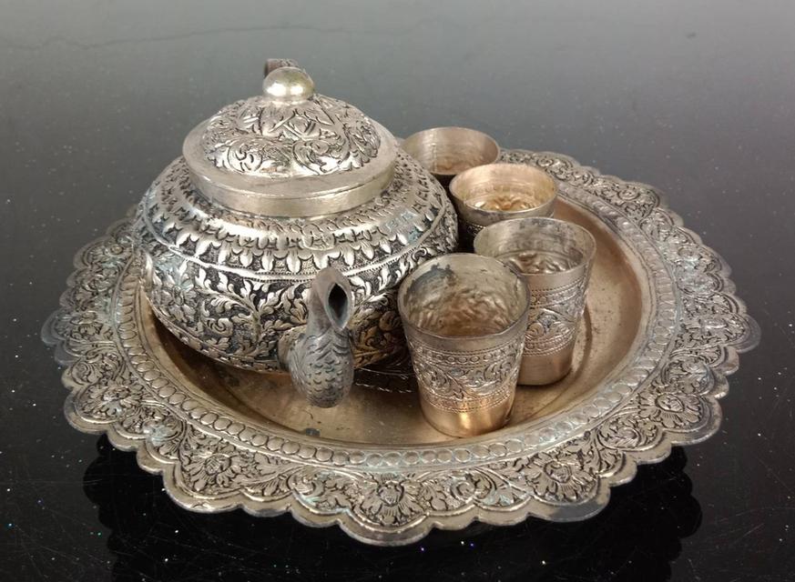 621.ชุดกาน้ำชาสไตล์วินเทจ