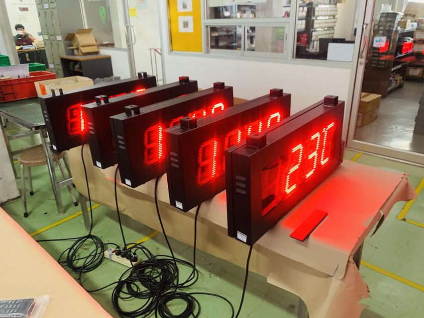 นาฬิกาดิจิตอล ติดกลางแจ้ง รูปที่ 6