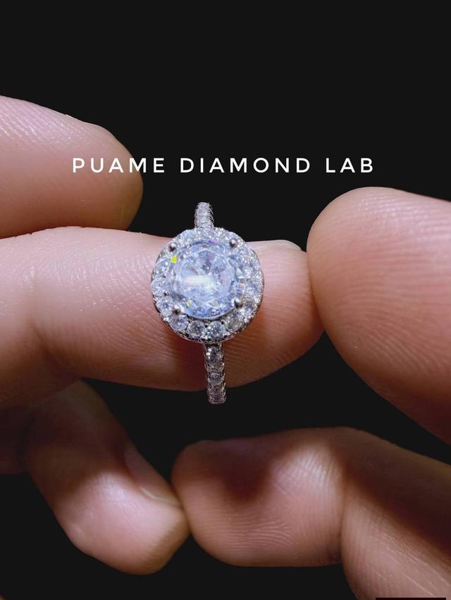 แหวนที่เหมาะสมสำหรับคุณผู้หญิง หรูหรา สวยงาม พร้อมใบรับประกันสินค้า มีหลากหลายแบบหลายสไตล์-ปุอามี่ Diamond Lap Rama2 (083-2469526)