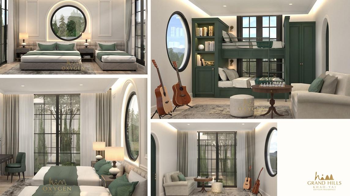 Oxygen Grand Hills Khao-Yai โครงการบ้านจัดสรรเพื่ออยู่อาศัยและลงทุนปล่อยเช่าระยะยาวบนพื้นที่ทำเลทองเขาใหญ่ที่เรียกว่าทองหล่อเขาใหญ่ 5