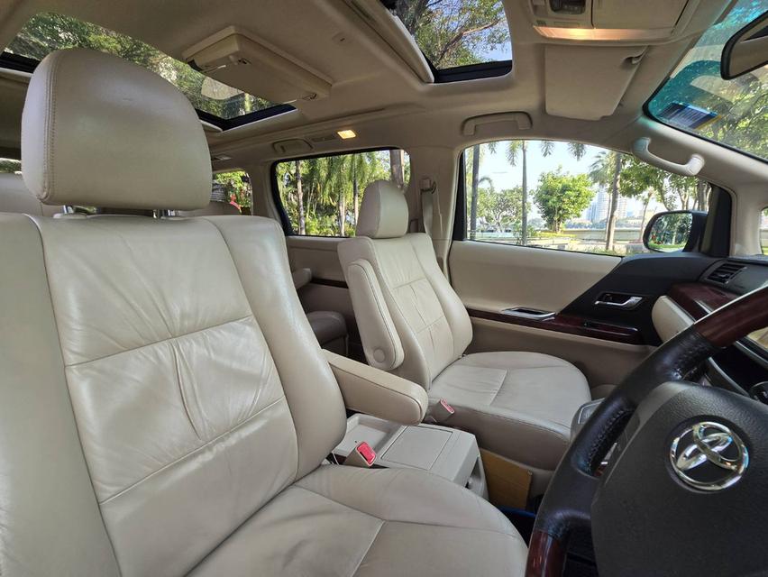 ไมล์แท้ 120,000 กม. Toyota #Alphard 2.4 V ท๊อปสุด sunroof Minorchange 11