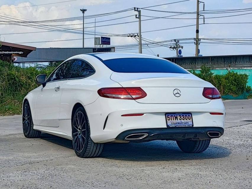  Benz C250 Coupe’ AMG Dynamic 2018 สุดหล่อมีทรง ประวัติศูนย์ครบ ราคาดีสุดๆ 6