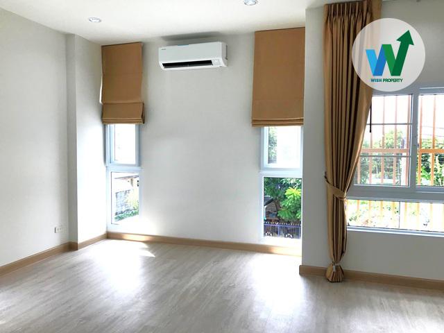 บ้านให้เช่าหลังมุม ใหม่เอี่ยม เพิ่งสร้างเสร็จ 32 ตร.ว. 3 ห้องนอน 3 ห้องน้ำ 4 แอร์ ใกล้โรงเรียนนานาชาติฮาร์โรว์, ดอนเมือง 9