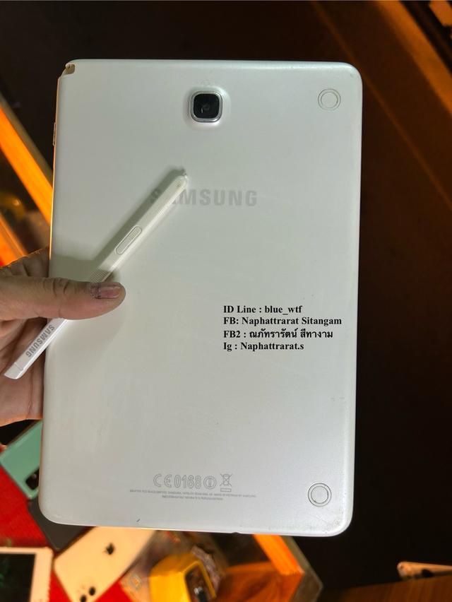 Samsung Tab A 8.0 With Spen จอ8นิ้วรองรับ4G ใส่ซิมโทรได้ ปากกาในตัว ใช้งานปกติ
