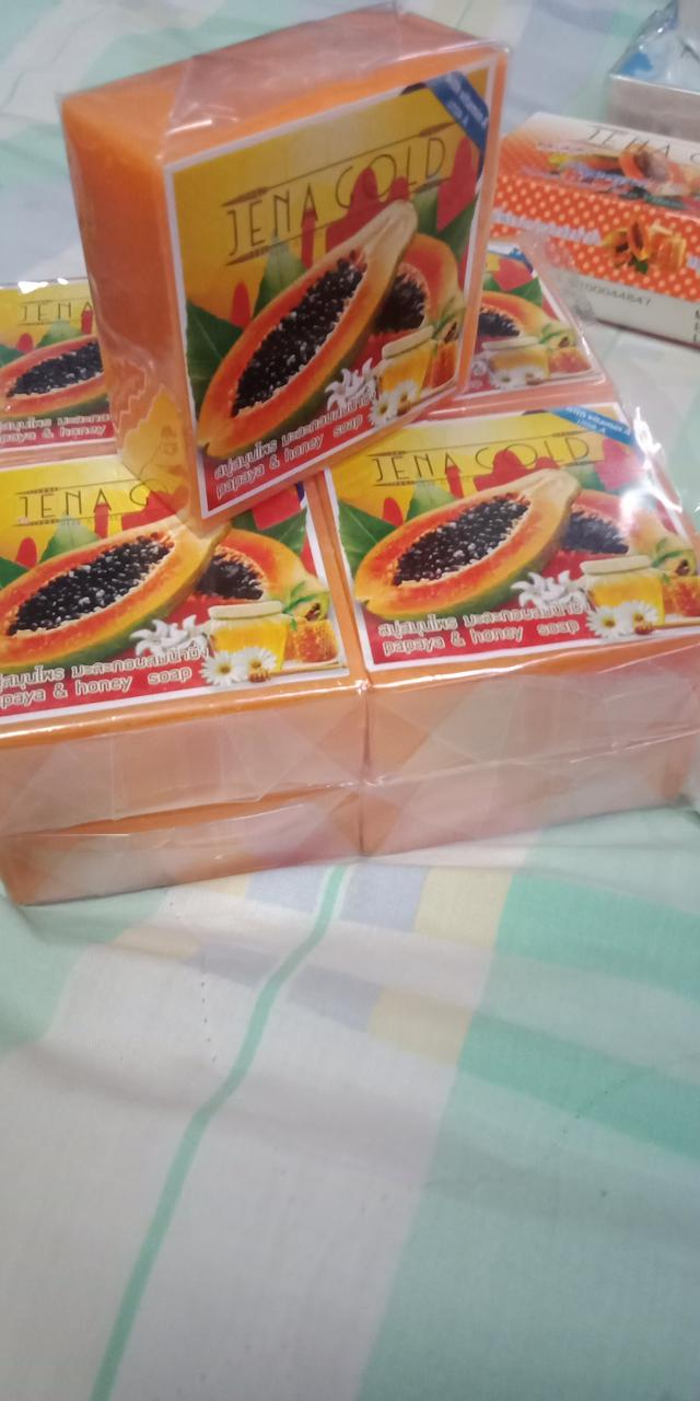 สบู่Jena Gold สบู่สมุนไพร100% สบู่คอลลาเจน สบู่วิตามิน