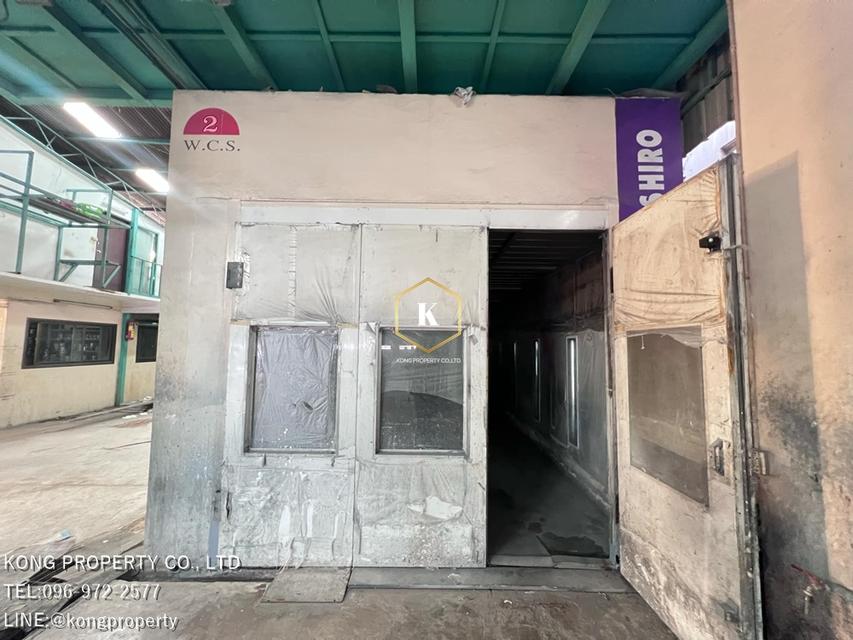 ให้เช่า โกดัง อู่รถพ่นสี ใกล้ไอคอนสยาม พร้อม รง. 4 อิสระภาพ คลองสาน กรุงเทพ 7