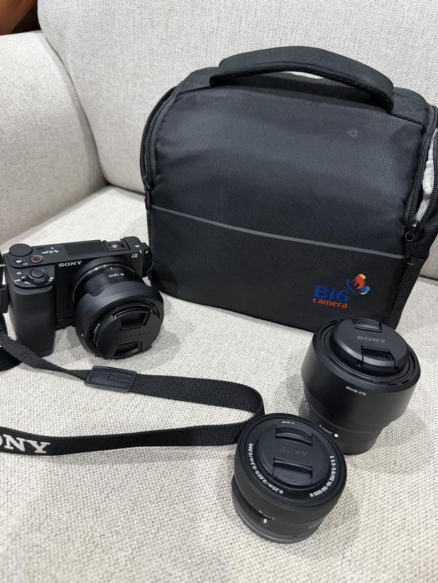 ปล่อย Sony ZV-E10 II พร้อมเลนส์ 3 ตัว ใช้งานน้อย สภาพดีมาก