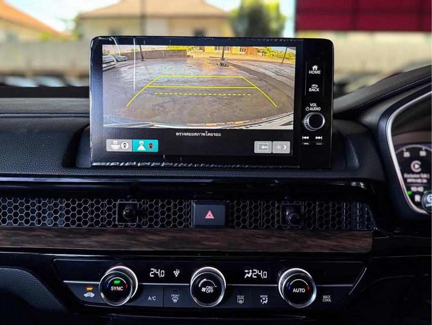 ปี 2023 HONDA CRV, 2.0 eHEV ES โฉม ปี23-ปัจจุบัน สีเทา เบนซิน/ไฮบริด หลังคาพานอรามิคซันรูฟ 13