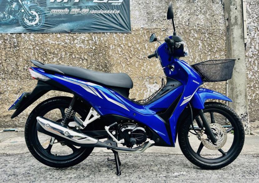 Honda Wave110i สีน้ำเงิน 3