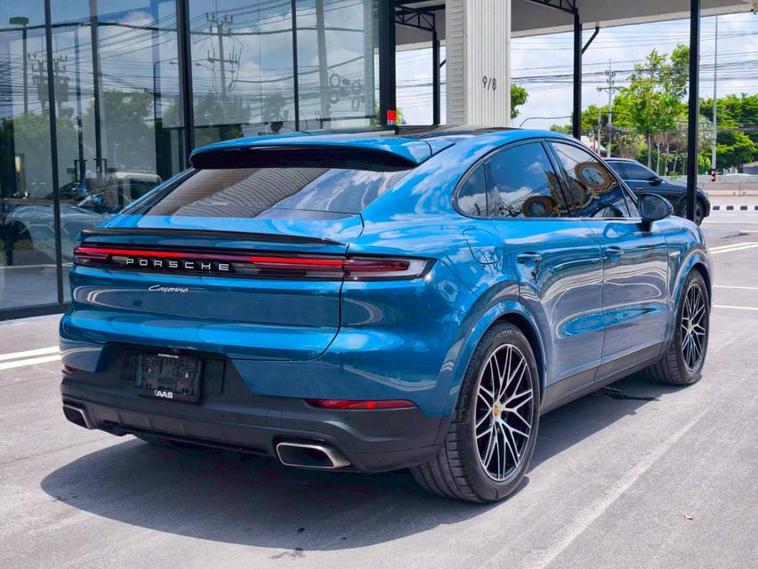 รหัสรถ KPV53 2025 PORSCHE CAYENNE 3.0 HYBRID COUPE สีใหม่ Moonlight Blue 14