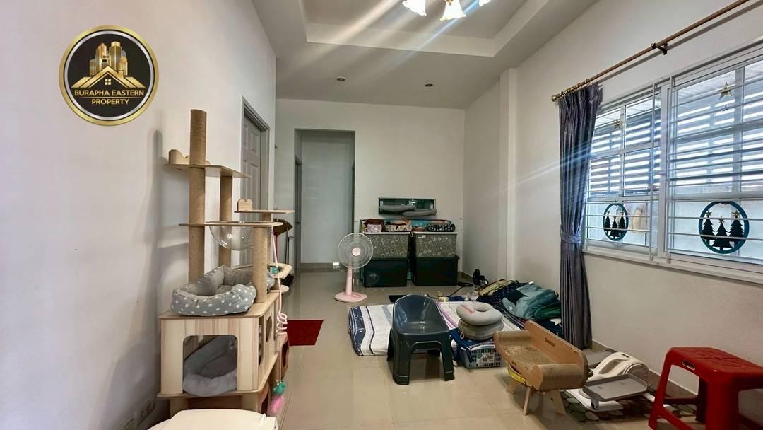 🏡#ขายด่วนหมู่บ้านสิลันตา 8 ไลฟ์ (Silanta 8 Life) ต.บึง อ.ศรีราชา จ.ชลบุรี (ซอยชุมชนหนองหว้า) พื้นที่ 32 ตารางวา หลังริม 6