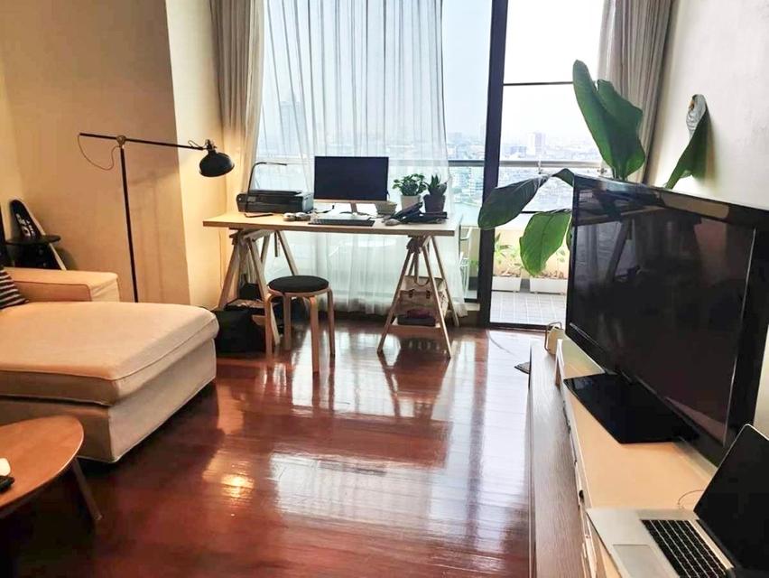 ให้เช่า คอนโด Baan Chao Praya : บ้านเจ้าพระยา 65 ตรม. 1นอน 1น้ำ ชั้น21 ใกล้ไอคอนสยาม 3