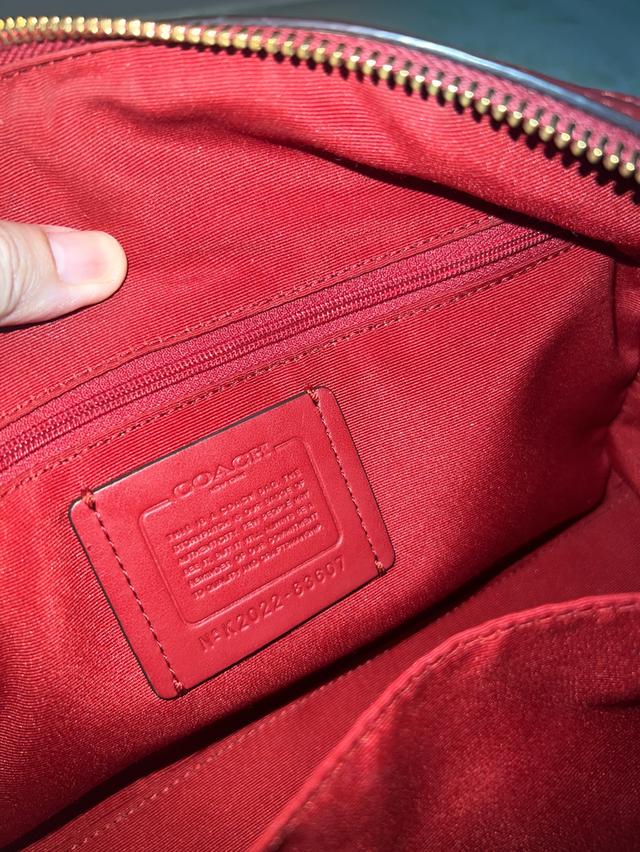 กระเป๋า COACH 83607 RED 8
